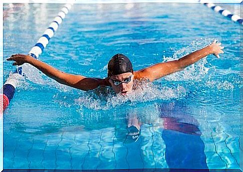 The psychological benefits of swimming